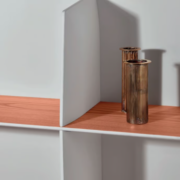 D.357.2 - Floating multi-layer wood bookcase _ Molteni & C. by Molteni - view 3